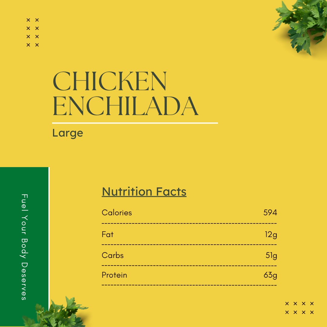 Green Chili Chicken Enchliadas